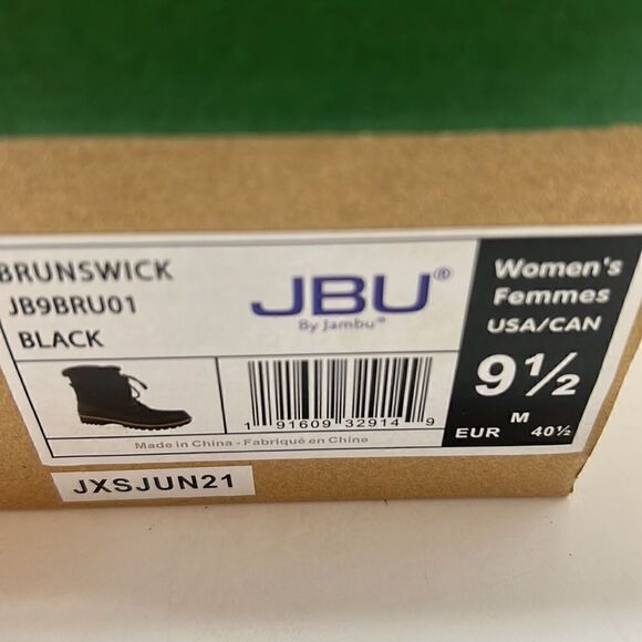 JBU Brunswick Black Winter Boots size 9.5 M - Picture 5 of 5